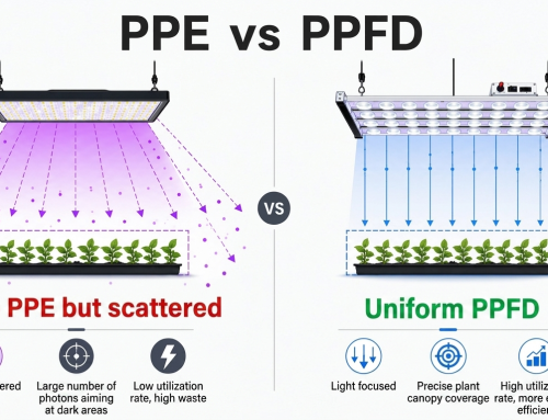 Which is more important, PPE or PPFD?
